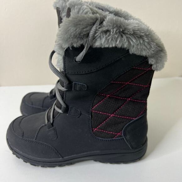 Columbia Ice Maiden Snow Winter Boots Girls sz 4 - Picture 3 of 8